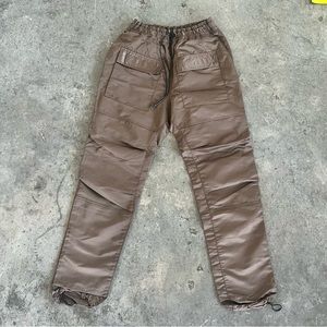 BTFL‎ studio bdu needles pants cargo satin​ baggy wide leg y2k rave skater